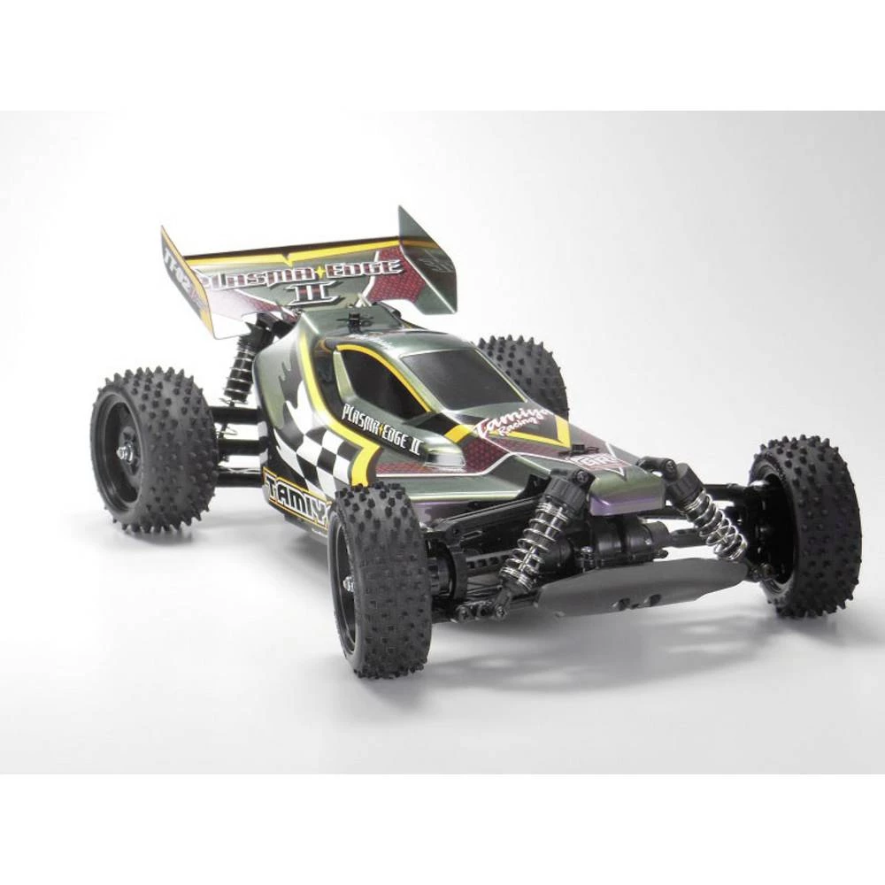 Tamiya RC Plasma Edge II Iride. TT-02B L/G s četkama 1:10 rc model automobila električni buggy pogon na sva četiri kot slika
