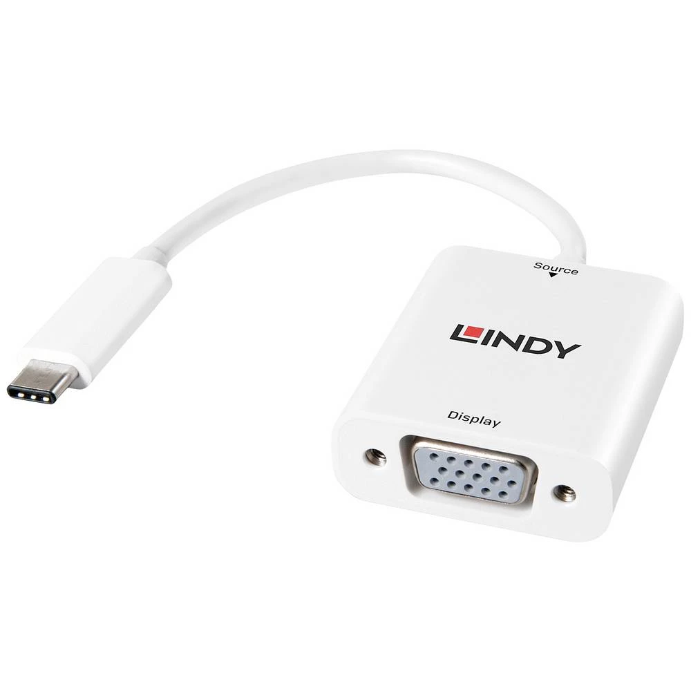 LINDY USB-C™, VGA pretvarač [1x muški konektor USB-C™ - 1x ženski konektor vga] slika