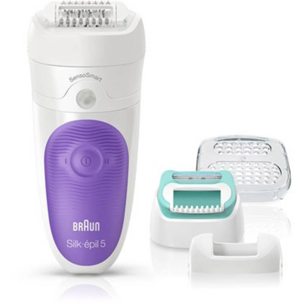 Depilator Braun Silk-épil 5 5/880 SensoSmart Bijela, Ljubičasta slika