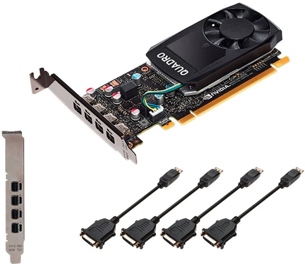 Radna stanica -grafičke kartice PNY Nvidia Quadro P620 2 GB DDR5-RAM PCIe x16 Mini DisplayPort slika