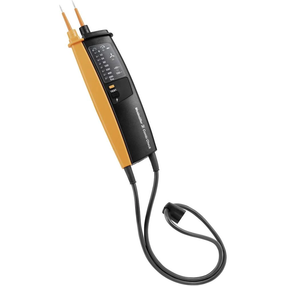Dvopolni ispitivač napona COMBI CHECK 2MM Weidmüller 6 - 690 V AC/DC LED CAT III 690 V, CAT IV 600 V slika