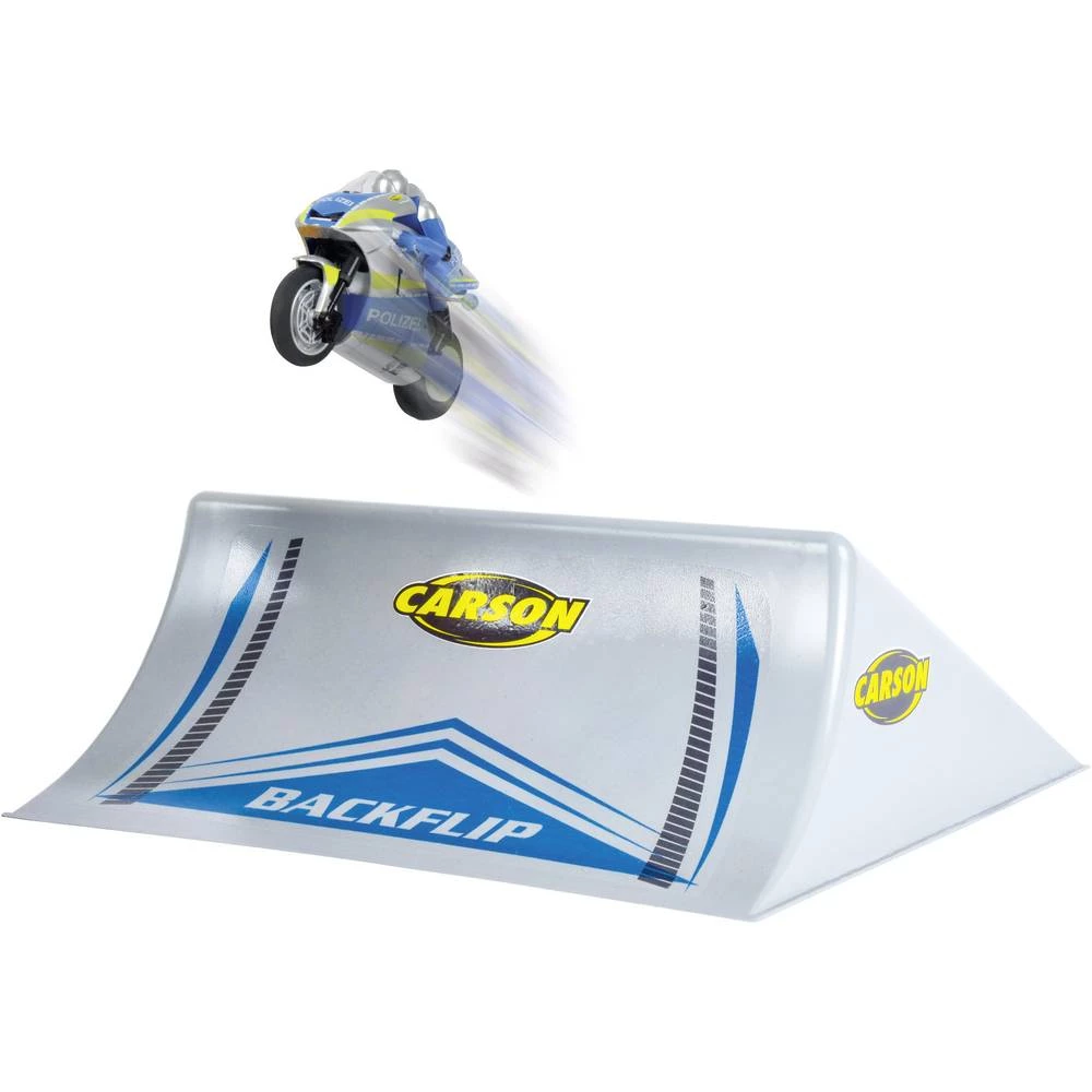 Carson Modellsport 500404139 Micro Bike Polizei 1:20 RC motocikl Električni Motocikl 2WD slika