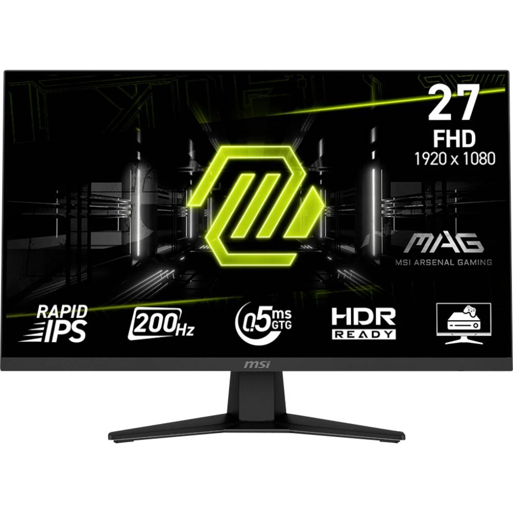 MSI 9S6-3CE41H-002 ekran za igranje Energetska učinkovitost 2021 E (A - G) 68.6 cm (27 palac) 16:9 slika