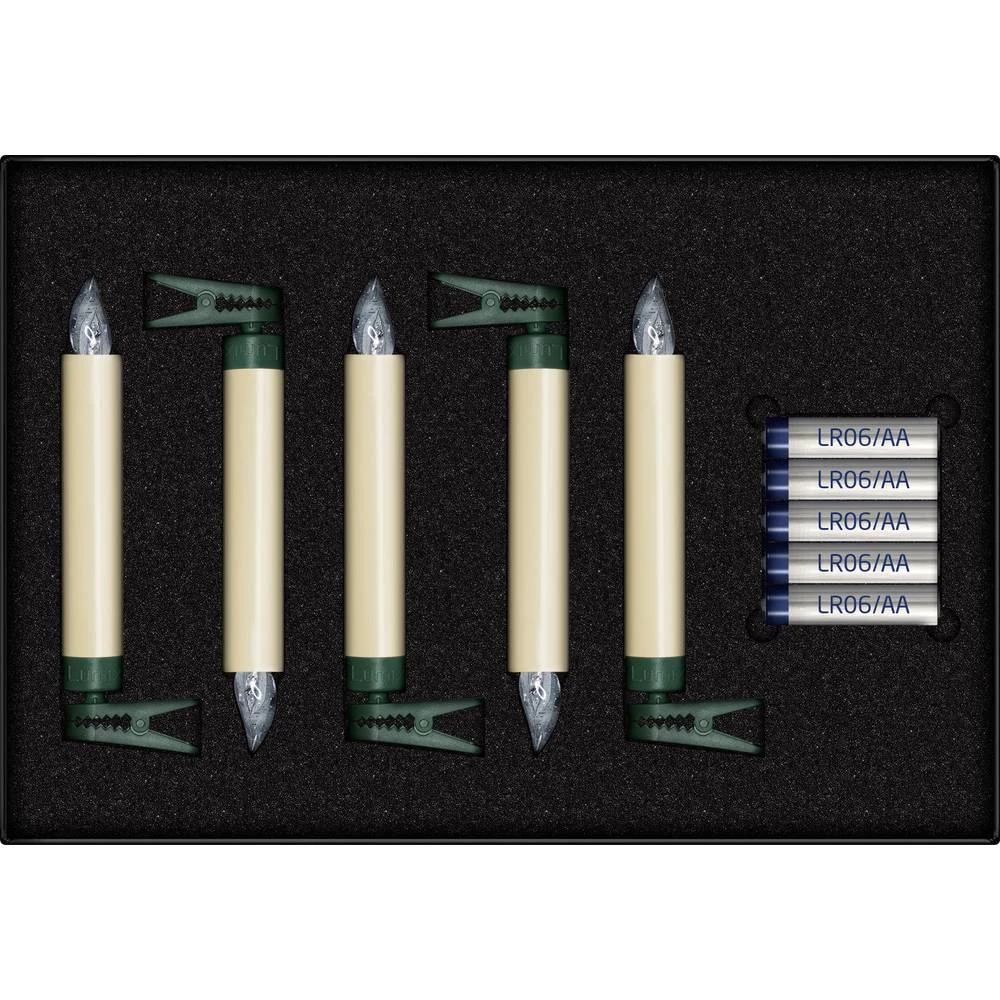 Lumix 74432 Rasvjeta za božićno drvo Unutra/Vani baterijski pogon LED Toplo-bijela slika