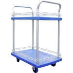 Servirna kolica Plastika Opterećenje (maks.): 150 kg Plava boja, Srebrna VISO SERVANTE300