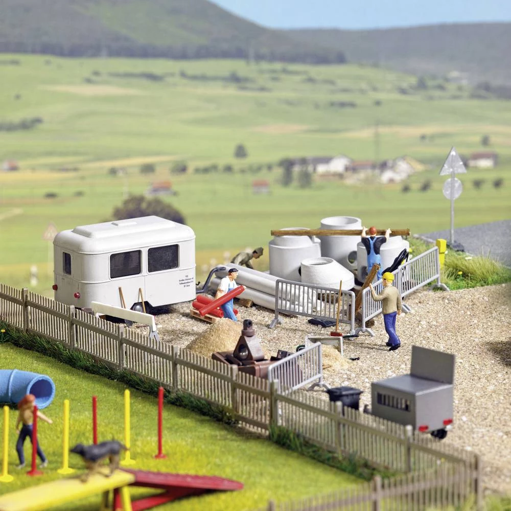 Busch 1044 H0 Sanacija cesta slika