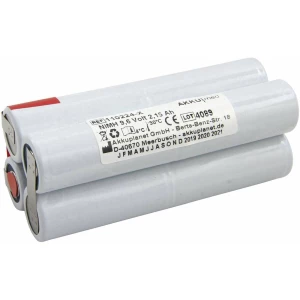 Baterija za medicinsku tehniku Akku Med Zamjenjuje originalnu akumul. bateriju GA616-9.6 9.6 V 2150 mAh slika