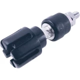 Stezaljka s polovima Crna 30 A Cliff TP/6 1 ST