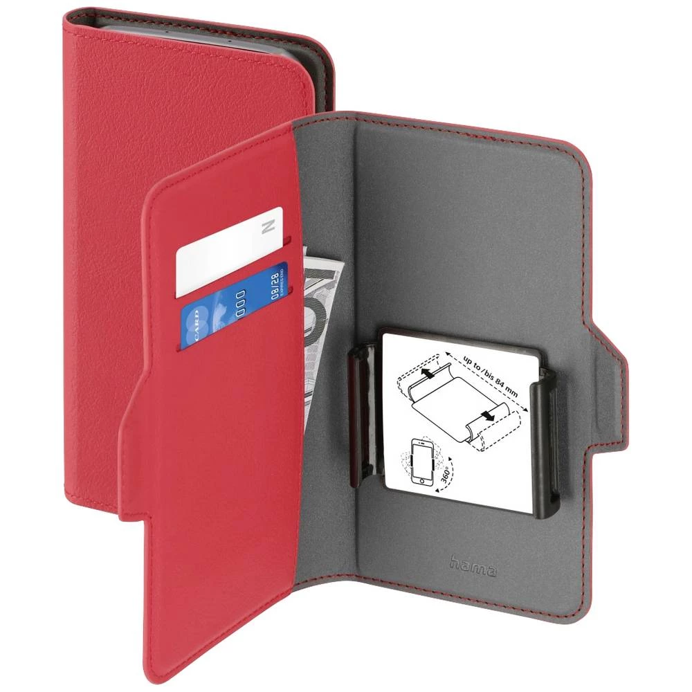 Hama Smart Move - Rainbow Pogodno za model mobilnog telefona: Geräte bis 7,8 x 15,8 cm, crvena Hama Smart Move - Rainbow knjižica Universal Geräte bis 7,8 x 15,8 cm crvena slika