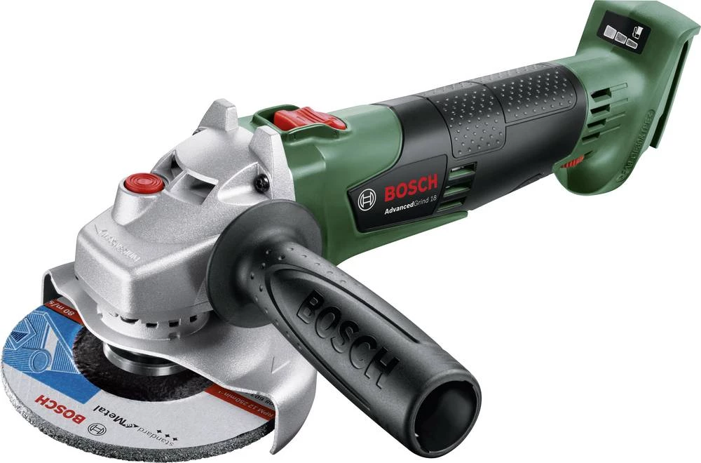 Aku kutna brusilica 125 mm Bez baterije 18 V Bosch Home and Garden Advanced Grin 18 06033D3100 slika