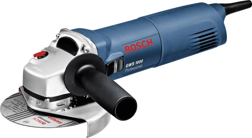 Kutna brusilica 125 mm 1000 W Bosch Professional GWS 1000 0601828800 slika