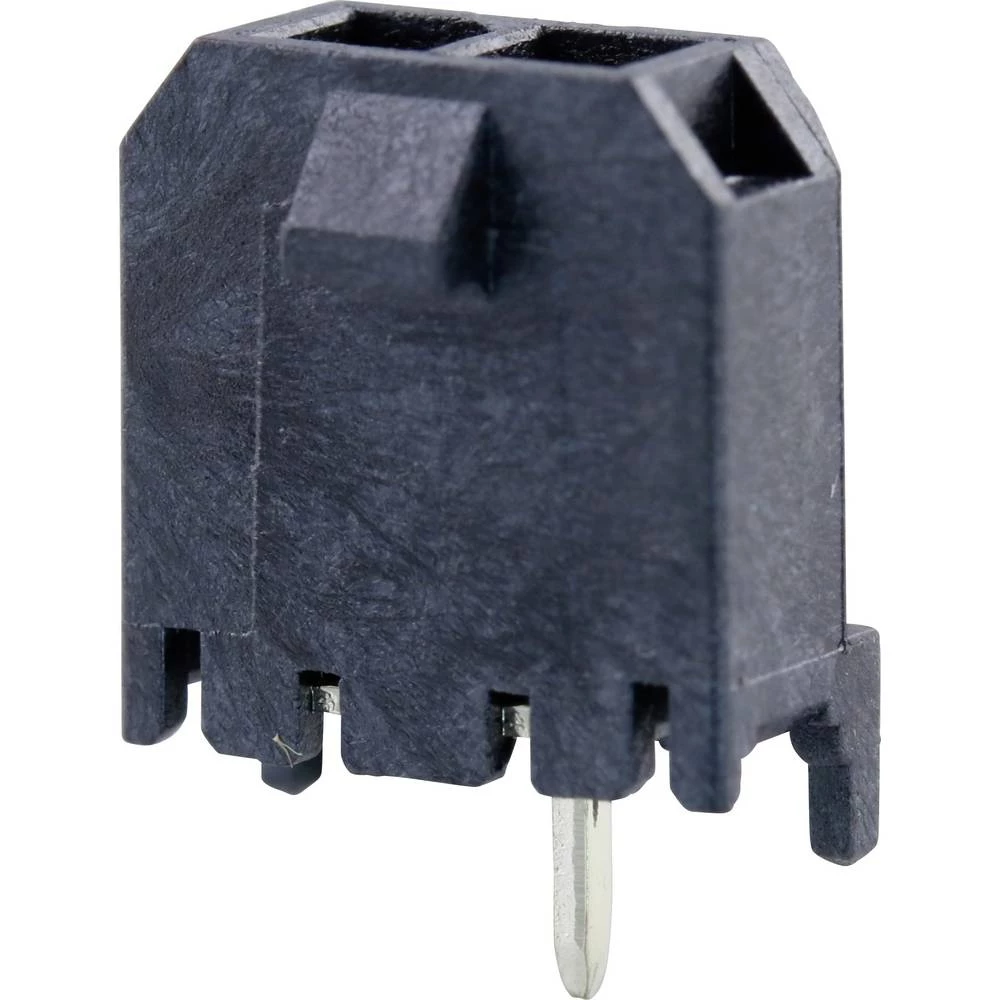 Molex ugradna standardna letva s muškim kontaktima Ukupan broj polova 2 Raster: 3 mm 436500229 1 St. Tray slika