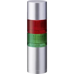 Signalni toranj LED Patlite LR6-202WJBU-RG Crvena, Zelena Crvena, Zelena Žmigavac, Stalno svjetlo, Stalni ton, Jedan ton, Više t slika