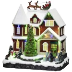 Konstsmide 4255-000 kuća, stablo šaren LED šarena boja s prekidačem, s glazbom