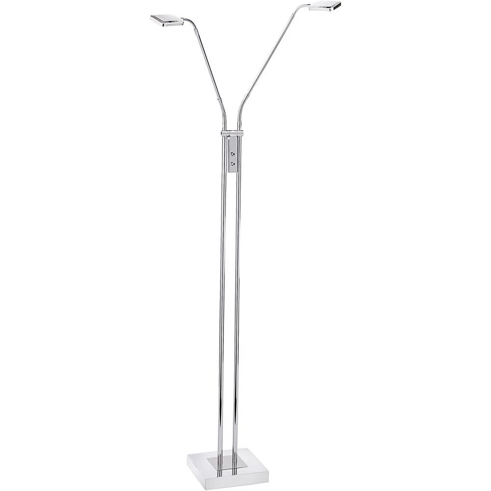 LeuchtenDirekt WELLA 11247-17 Podna svjetiljka Krom boja slika