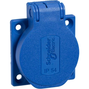 Schneider Electric PKS51B ugradbena utičnica IP54, IK08 plava boja slika