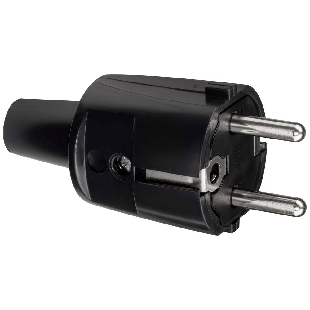 ABL Sursum 1418000 utikač sa zaštitnim kontaktom polivinilhlorid 250 V crna IP20 slika