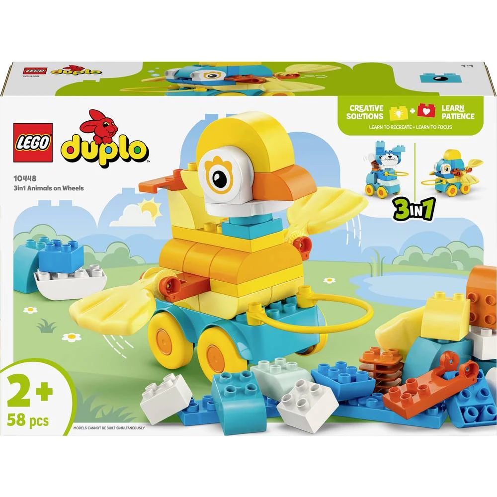 10448 LEGO® DUPLO® Životinje na kotačima 3 u 1 set slika