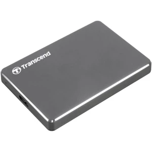 Vanjski tvrdi disk 6,35 cm (2,5 inča) 2 TB Transcend StoreJet 25C3N Sivo-metalik USB 3.0 slika