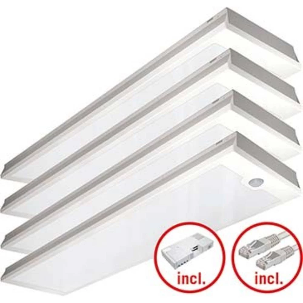 LED stropna svjetiljka LED LED fiksno ugrađena ESYLUX PNLCEL15 #EQ10129575 EQ10129575 Bijela slika