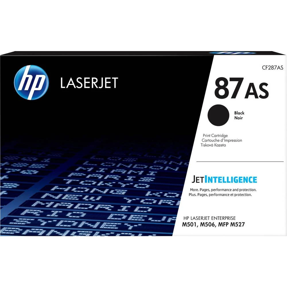HP 87A - crni - izvorni toner za laserski ispis (CF287A) - za LaserJet Enterprise Flow MFP M527; LaserJet upravljani MFP M527; L slika