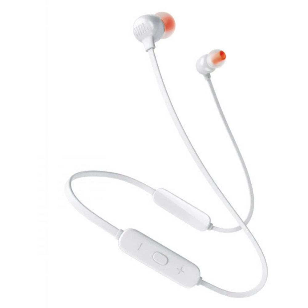 Bluetooth&reg; In Ear slušalice JBL Tune 115BT U ušima Slušalice s mikrofonom, Kontrola glasnoće, Magnetne Bijela slika