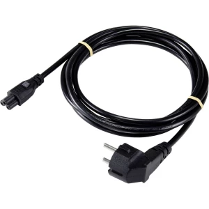 Sygonix SY-5043498 prijenosno računalo kabel za napajanje  crna 3.00 m slika