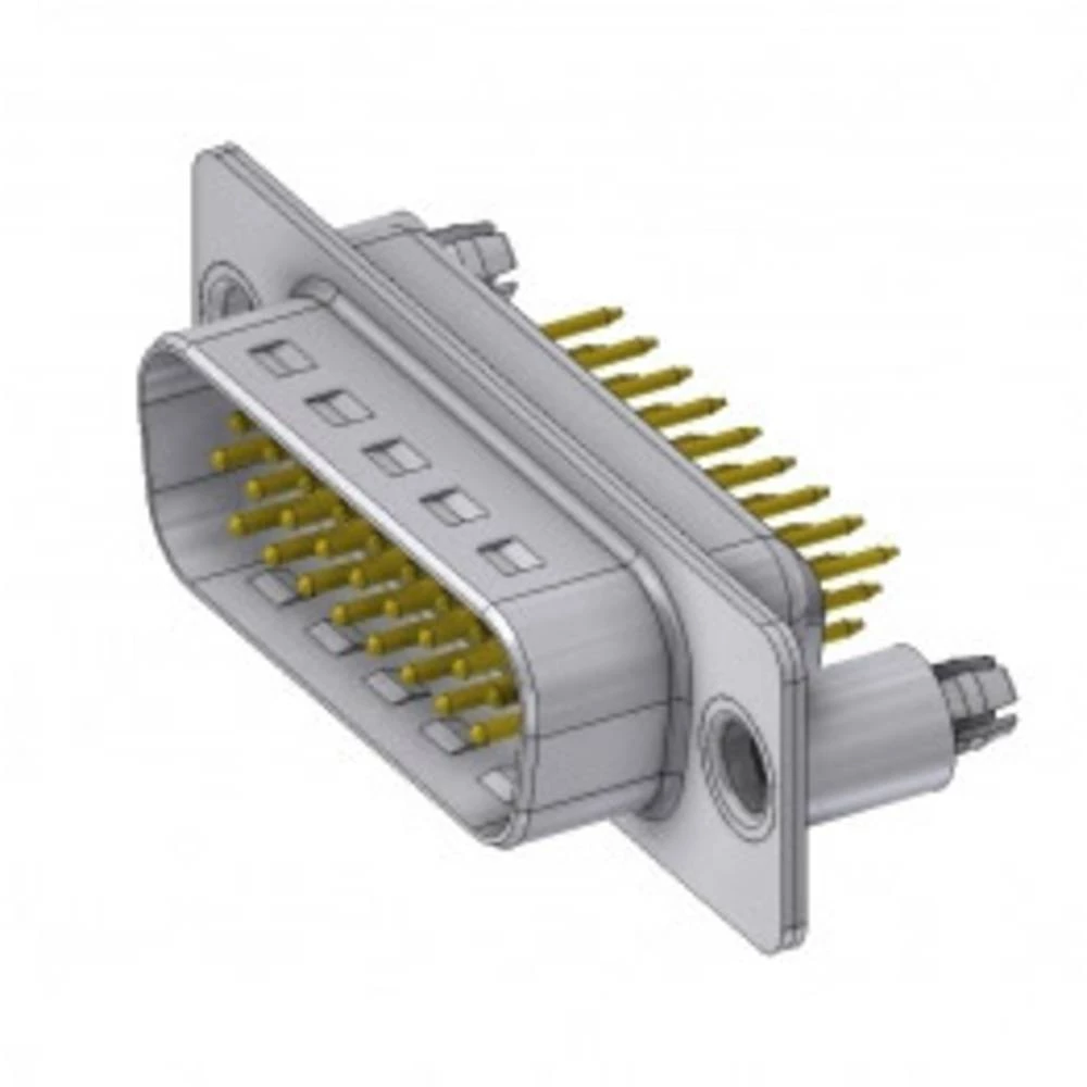 D-SUB utikač 180 ° Broj polova: 26 Lem, Pinovi DELTRON SWISS 1 ST slika