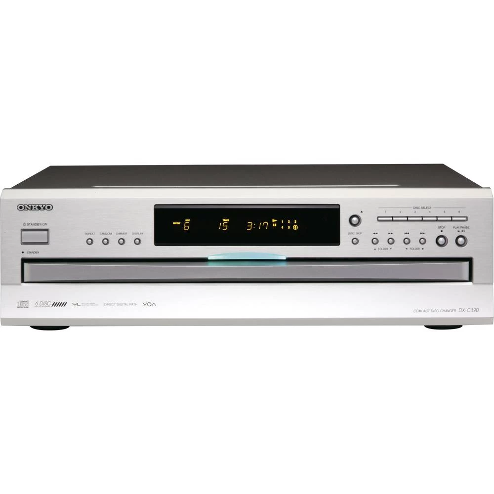 CD -player Onkyo DX-C390-S Srebrna slika