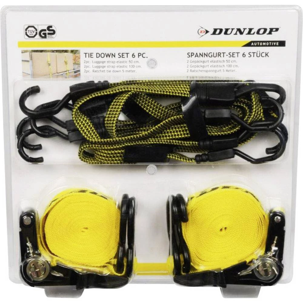 Asortiman sigurnosnih pojaseva (D x Š x V) 35 x 300 x 100 mm Dunlop 41856 slika