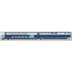 TRIX H0 T23489 Dodatni automobilski set 3 za TGV Euroduplex SNCF-a