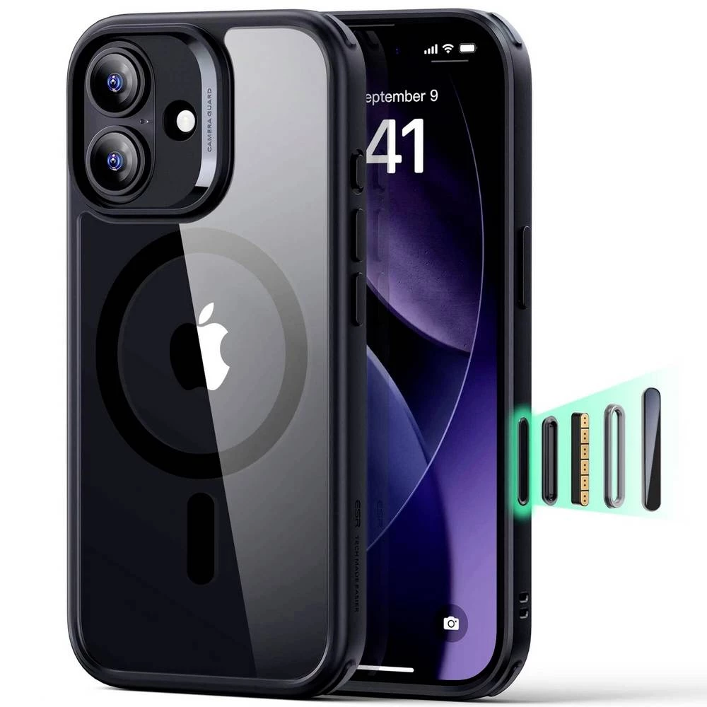 ESR torbica Apple iPhone 17 crna, prozirna 1A86100301 slika