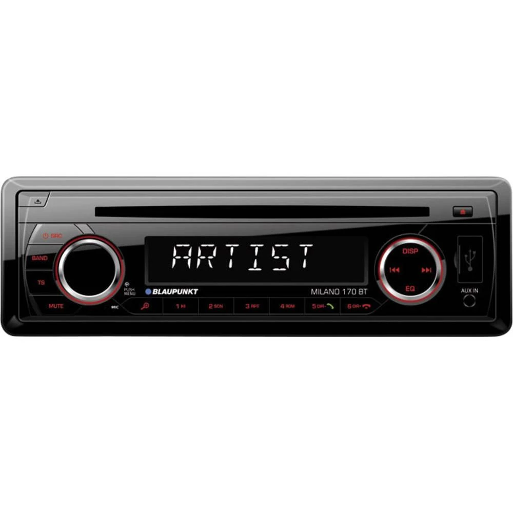 Blaupunkt MILANO 170-BT Autoradio Priključak na upravljaču vozila slika