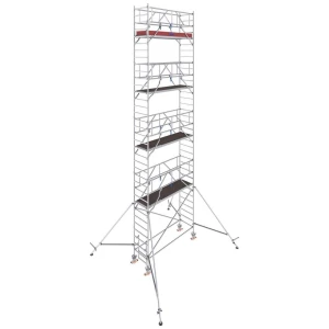 Krause 777072 FahrGerüst aluminij na roli mobilna Radna visina (maks.): 10.30 m srebrna 275.5 kg slika