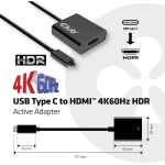 USB Adapter [1x USB 3.1 muški konektor AC - 1x Ženski konektor HDMI] Crna club3D