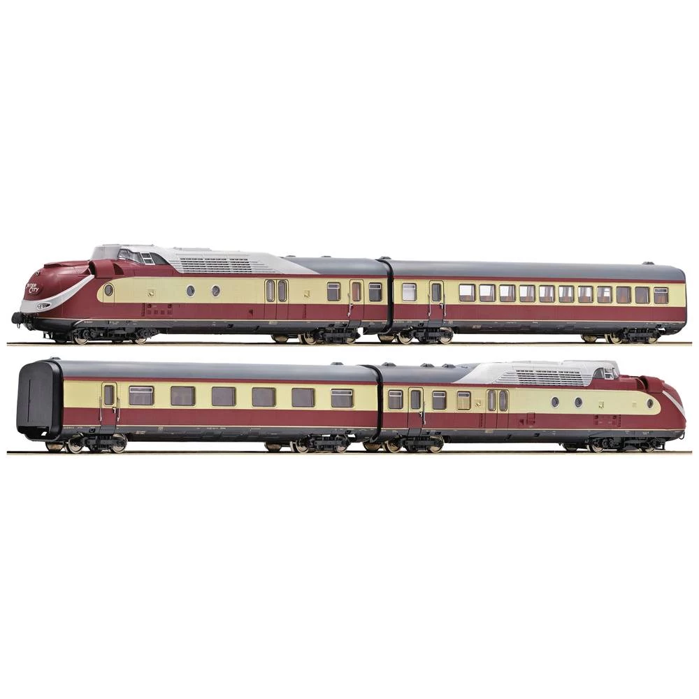 Roco 7720002 H0 Set od 4 garniture plinskih turbina BR 602 DB slika