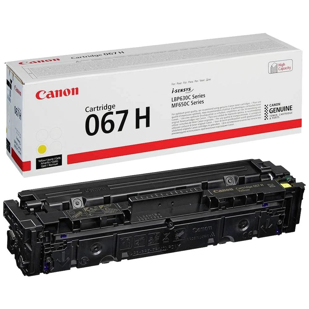 Canon toner 067H original žut 2350 Stranica 5103 C 002 slika