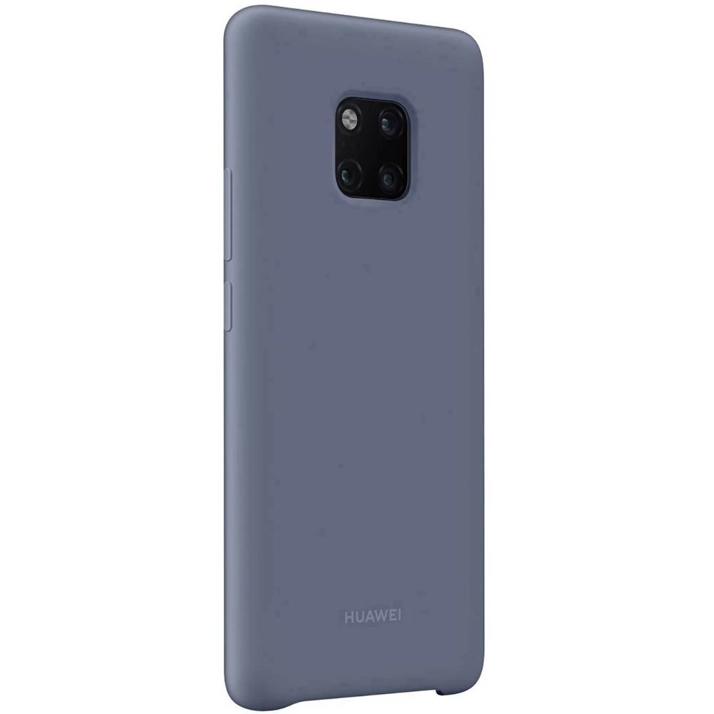 HUAWEI Silicone Car Case Stražnji poklopac za mobilni telefon Pogodno za: Huawei Mate 20 Pro Svijetloplava slika