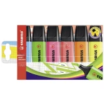 STABILO signir BOSS® ORIGINAL 70/6 crvena, plava boja, zelena, žuta, narančasta, ružičasta 2 mm, 5 mm 6 St.