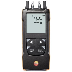 testo 512-2 – digitalni uređaj za mjerenje diferencijalnog tlaka s priključkom za aplikaciju testo 512-2 mjerač tlaka  tlak zraka 0 - 2000 hPa slika