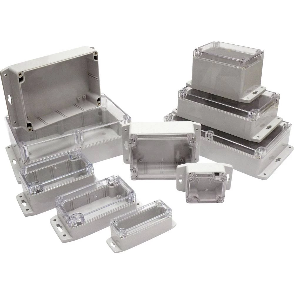 Gainta  G200CMF univerzalno kućište 90 x 35 x 35  polikarbonat  svijetlosiva, bistra 1 St. slika