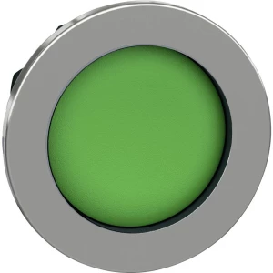 Schneider Electric ZB4FA36 prednji element za tipku plosnat, ponovno postavljiv (Ø) 30.5 mm neobilježeno krom boja, zelena 1 St. slika