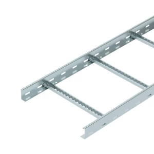 OBO Bettermann 6209614 ljestva za kabele (D x Š x V) 3 m x 400.00 mm x 60.00 mm 3 m siva slika