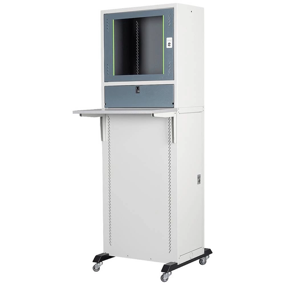 Digitus DN-39007 pc ormar (Š x V x D) 600 x 1800 x 600 mm  svijetlosiva (RAL 7035), plavo-siva boja slika