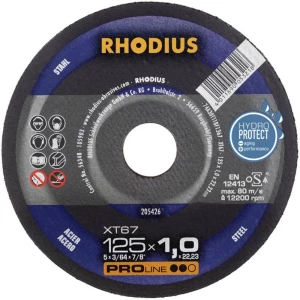 Rhodius XT67 205711 Rezna ploča ravna 230 mm 22.23 mm 1 ST slika