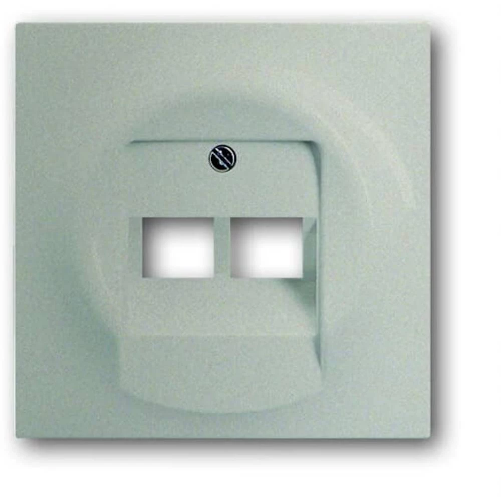 Busch-Jaeger  poklopac uae/iae/ISDN utičnica    2CKA001753A9038 slika