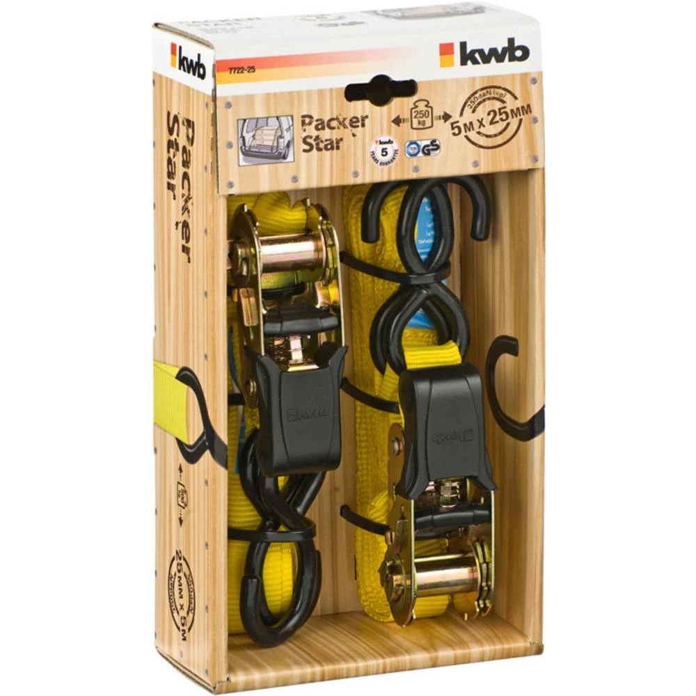 kwb 772225 dvodijelna zatezna traka (D x Š) 5 m x 25 mm račna slika