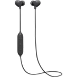 Bluetooth® in ear slušalice JVC HA-FX22W-B u ušima kontrola glasnoće, otporne na znojenje crna