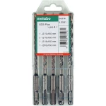 Metabo  630581000  komplet udarnih svrdla 5-dijelni 5 mm, 6 mm, 8 mm, 10 mm Ukupna dužina 160 mm  5 St.