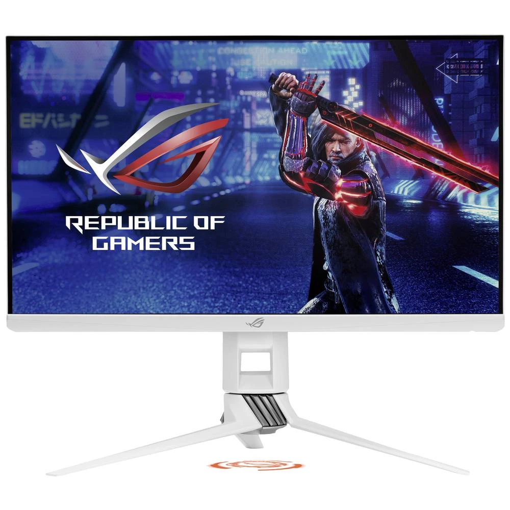 Asus ROG XG279Q-W STRIX Gaming LED zaslon 68.6 cm (27 palac) Energetska učinkovitost 2021 F (A - G) 2560 x 1440 piksel QHD 1 ms HDMI™, slušalice (3.5 mm jack), DisplayPort, USB 3.2 gen. 1 (USB 3.0)... slika